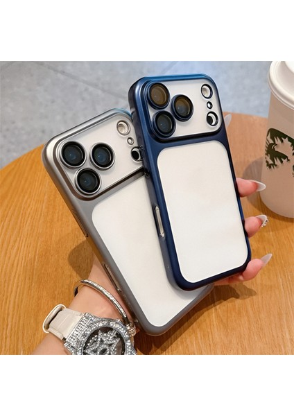 iPhone 17 Promax Lens Korumalı Saydam Kılıf