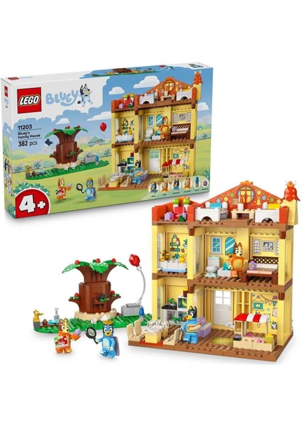 11203 LEGO Duplo Bluey Bluey'nin Aile Evi 382 Parça +4 Yaş