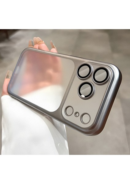 iPhone 17 Promax Lens Korumalı Saydam Kılıf