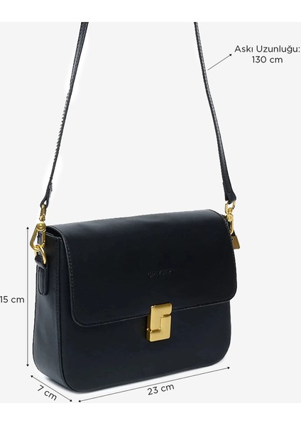 Kadın Siyah Omuz Çantası 5Y2CN69684