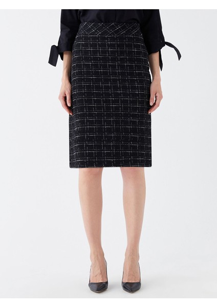 Yeni Sezon Dar Fit Desenli Kadın Etek modelleri