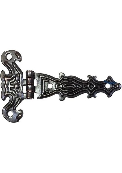 Dekoratif, Sac Tek Kuyruklu Menteşe - 40X68 Mm, Küçük, Eskitme, 1 Adet