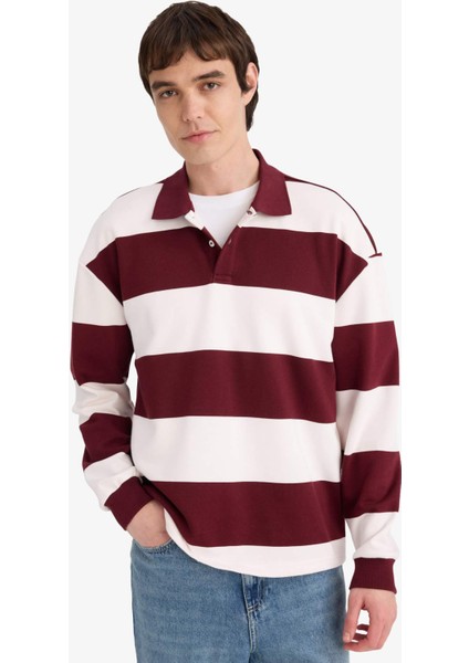 Boxy Fit Polo Yaka SWEATSHIRT G5091AX25WN modelleri