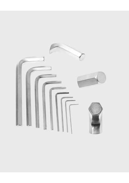 9 Parça Alyan Anahtar Seti Isıl Işlem Görmüş Dayanıklı Çelik fiyatları