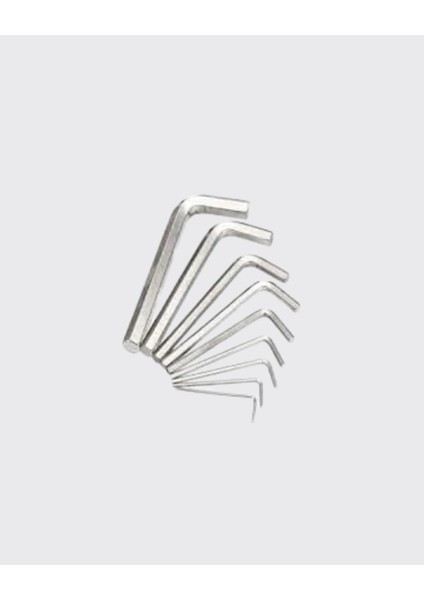 9 Parça Alyan Anahtar Seti Isıl Işlem Görmüş Dayanıklı Çelik fırsatları