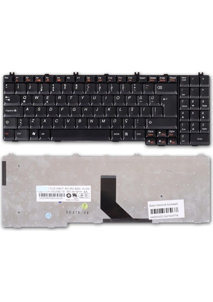 Lenovo Ideapad G550 ile Uyumlu Notebook Klavye - Siyah - Tr