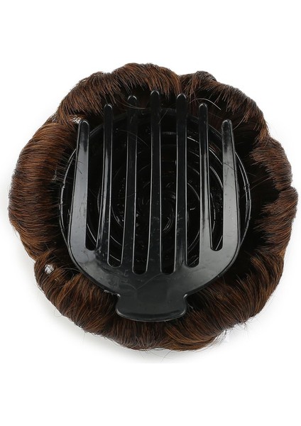 Taşlı Topuz Toka / Kahve Karamel fiyatları