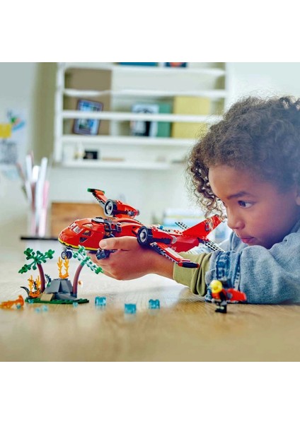 LEGO City Itfaiye Kurtarma Uçağı 60413 modelleri