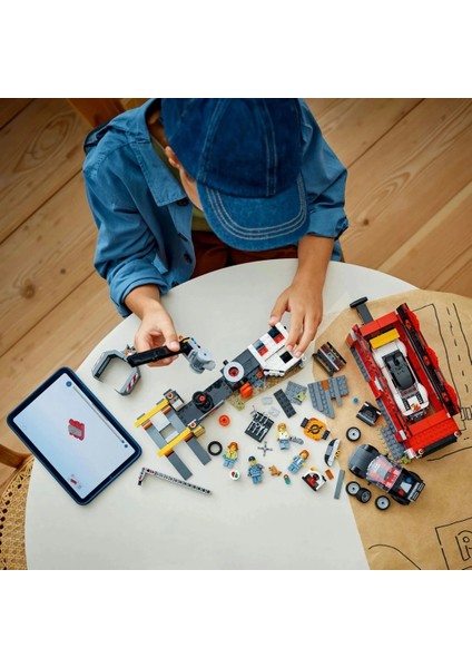 LEGO City Hurdalık ve Arabalar 60472 modelleri