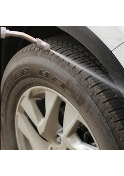 Bahçe Sulama Araç Oto Yıkama Temizlik Tazyikli Su Püskürtme Yüksek Basınçlı Hortum Ucu Aparatı 50 cm fiyatları