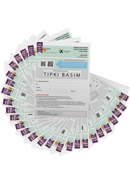 2026 YDS İngilizce ÖSYM Tıpkı Basım Çıkmış Soru Deneme 28’li Fasikül fiyatları