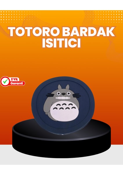Totoro Figürlü USB Bardak Isıtıcı Sıcak Tutucu Mat 60 Derece Maksimum