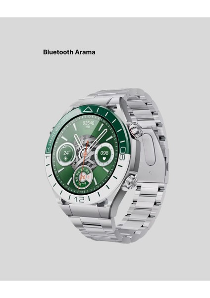Harita Görüntüleme Özellikli Amoled Akıllı Saat 3 Kayışlı Fitness Takipli modelleri