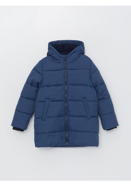 Yeni Sezon Kapüşonlu Erkek Çocuk Şişme Mont