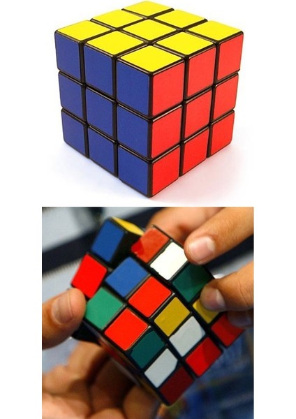 Yapboz Küp Puzzle Zeka Küpü Çocuk Gelişim Eğitici Zeka Oyunu Rubik