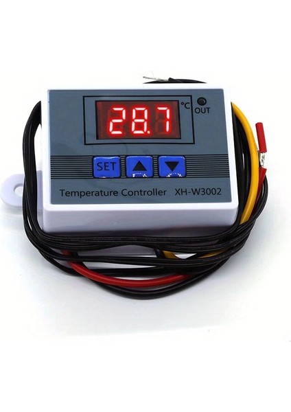 Dijital Termostat XH-W3002 LED Ekranlı Sıcaklık Kontrol Cihazı 220V