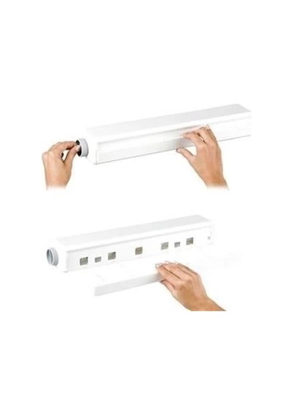 Pratik Çamaşır Kurutma Portatif Yeni Nesil Çek As Kolay Askılık 4 Ipli Çamaşır Askılığı