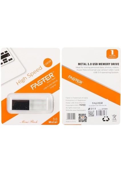 128 GB Mimi Serisi USB 3.0 Yüksek Hızlı Mavi Işıklı Metal Flash Bellek fırsatları