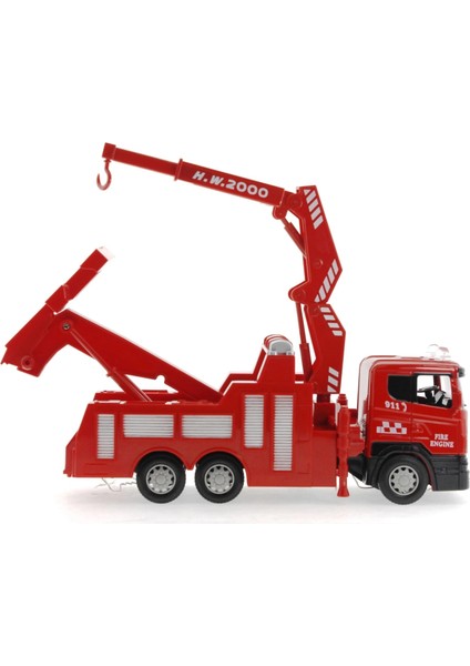 Die Cast Sürtmeli Vinçli Kurtarıcı Itfaiye Aracı modelleri