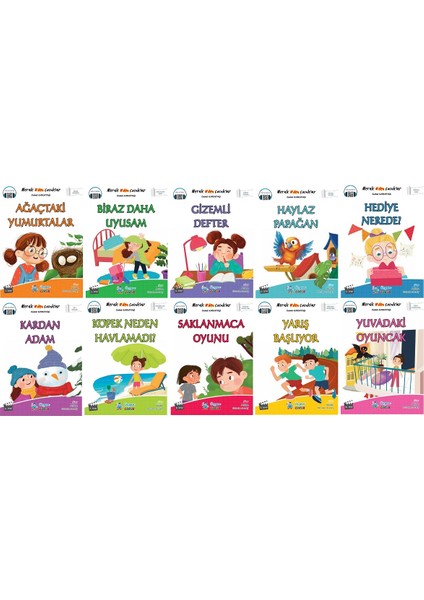 2. Sınıf Okumayı Sevdiren Renkli Resimli Hikayeler 23 - 10 Kitap fiyatları