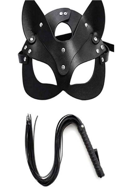 Kırbaç Kedi Kız Maskesi