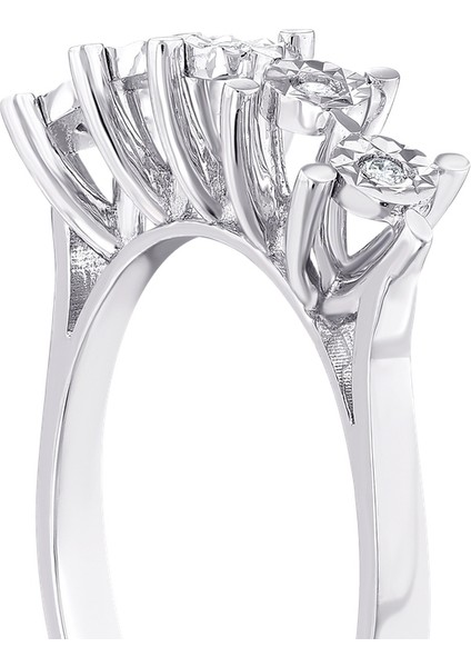 0.06 Karat Pırlanta Beştaş Yüzük fırsatları