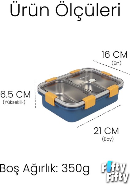 800 ml Tek Kat 2 Bölme Lunch Box Yeni Nesil Sefer TASI-FFLBOX50442 fiyatları