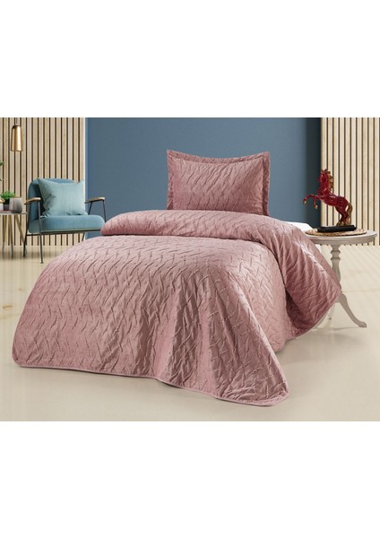Zara Kadife Yatak Örtüsü Tek Kişilik
