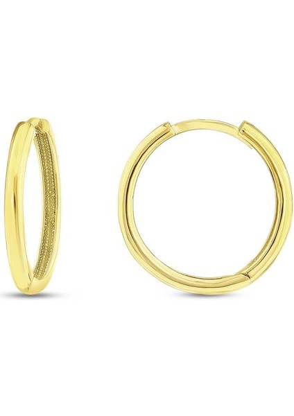 Altın Halka Küpe - 14K