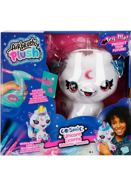 Işıklı Airbrush Peluş Cosmic Unicorn modelleri