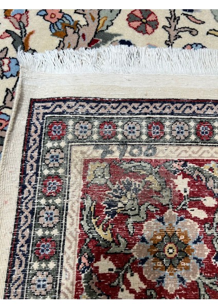 El Dokuma Sümerbank Hereke Halısı Imzalı Polonez Model Muazzam Bir Eser Ebat 300X200 indirimleri