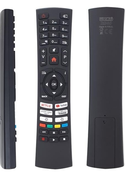 Netflix-Youtube-Prime Video-Twitch Tuşlu Lcd-Led Tv Kumanda