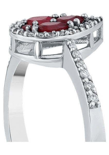 0.17 Karat Yakut Taşlı Pırlanta Yüzük indirimleri