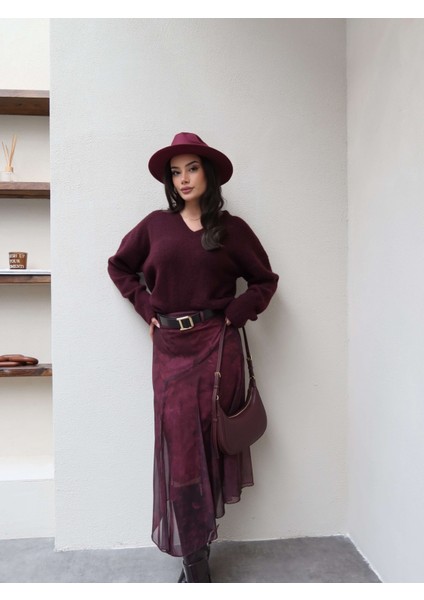 Kemerli Asimetrik Tül Etek fırsatları