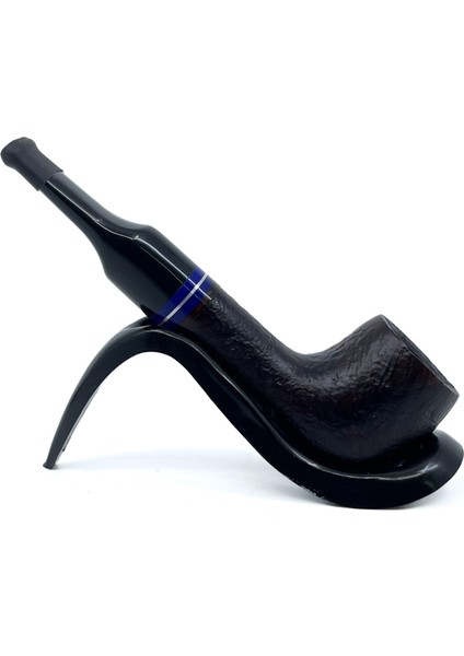 Işlemeli El Yapımı Gül Kökü (Briar) Mini Pipo 9mm Filtreli - Model No: 15 indirimleri