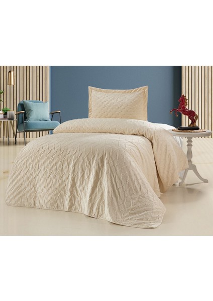 Zara Kadife Yatak Örtüsü Tek Kişilik