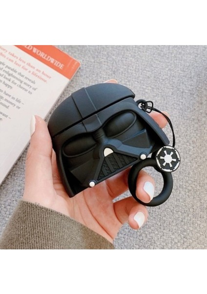 Apple Airpods Pro 3. (2025) Nesil ile Uyumlu Figürlü Kılıf+Kanca modelleri