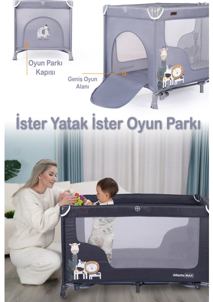 Atlanta Oyun Parkı 70 x 120 cm 8046