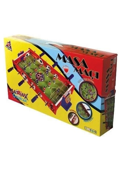 Matrax Akçiçek Oyuncak Ahşap Masa Maçı Futbol Oyunu Langırt Orta fiyatları