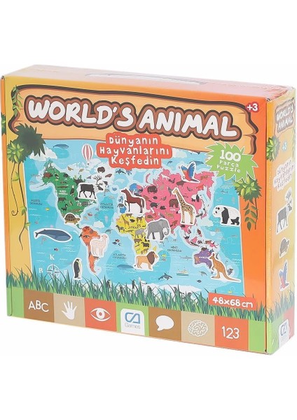 5152 CAEGT-5152 Worlds Animal -Ca Games fiyatları