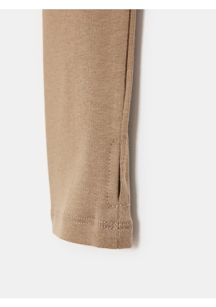 32319 Modal Karışımlı Uzun Kollu Top-Vizon