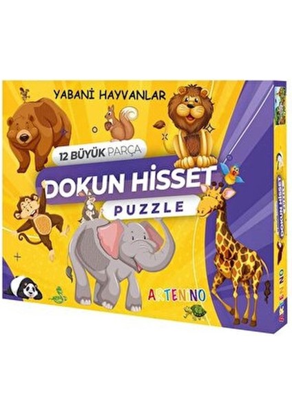 Yabani Hayvanlar - Dokun ve Hisset Puzzle