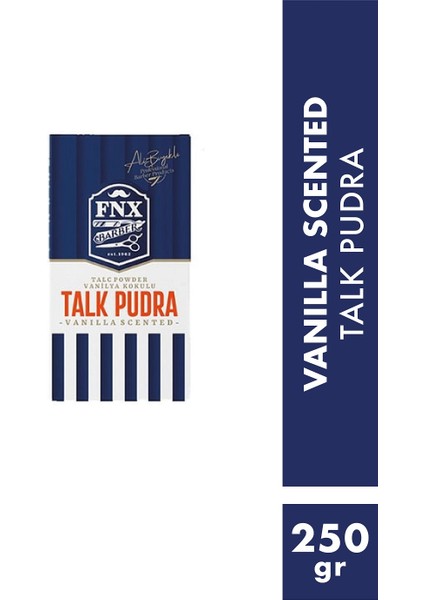 Barber Talk Pudra 250 gr By Ali Bıyıklı Vanilya Kokulu
