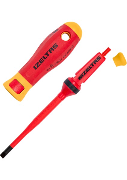 1000V İzoleli Elektro Slim Tornavida Seti (14 Parça) 14000 005342 modelleri