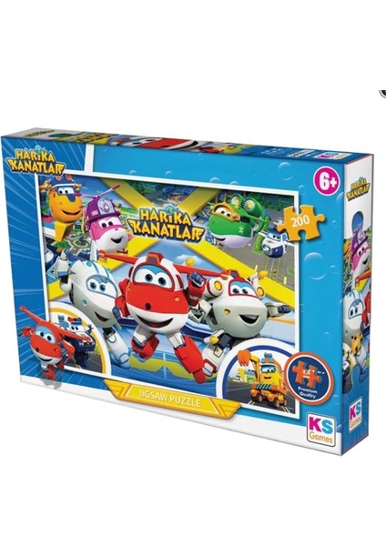 Ks Puzzle 200 Parça Harika Kanatlar