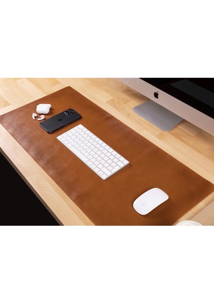 Deri Masa Matı 80*37CM RST2EF Taba