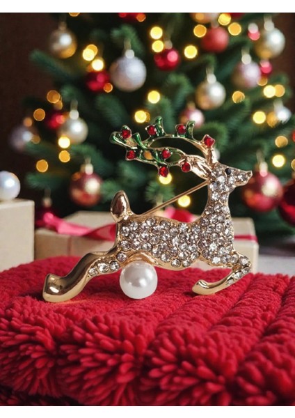 Yeni Yıl Temalı Hediye Seti (Yeni Yıl Kolye,metal Kutulu Mum,şans Bilekliği)