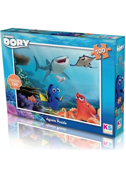DR714 Ks Finding Dory / 100 Parça Puzzle