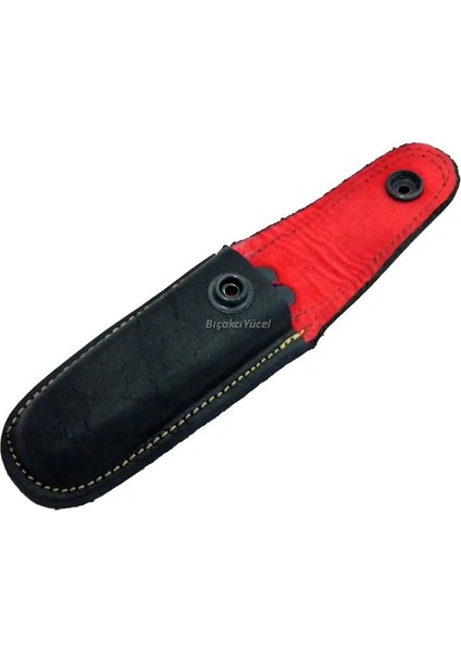 Eco Lounge Hakiki Deri Çakı Kılıfı No:2 - 12 Cm, Kemerlikli