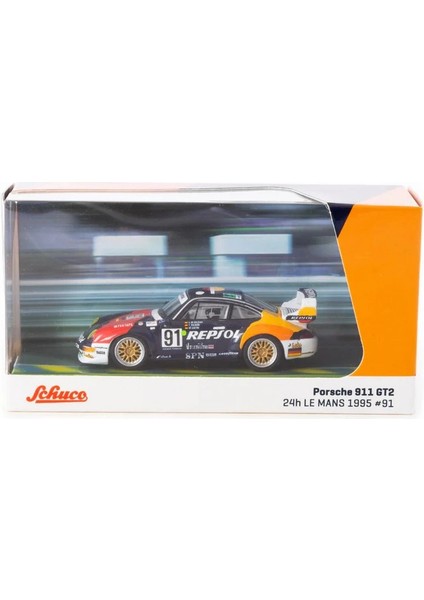 Tarmac Works x Schuco 1/64 Porsche 911 Gt2 24H Le Mans 1995 #91 fiyatları